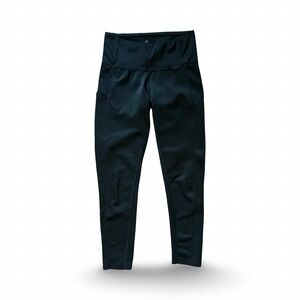 Adidas Climalite Womens Small Black Workout Gym Performance Legging Pants Pocket